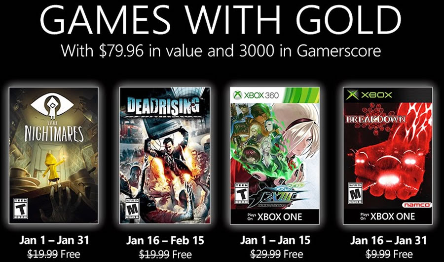 xbox one gold games february 2020