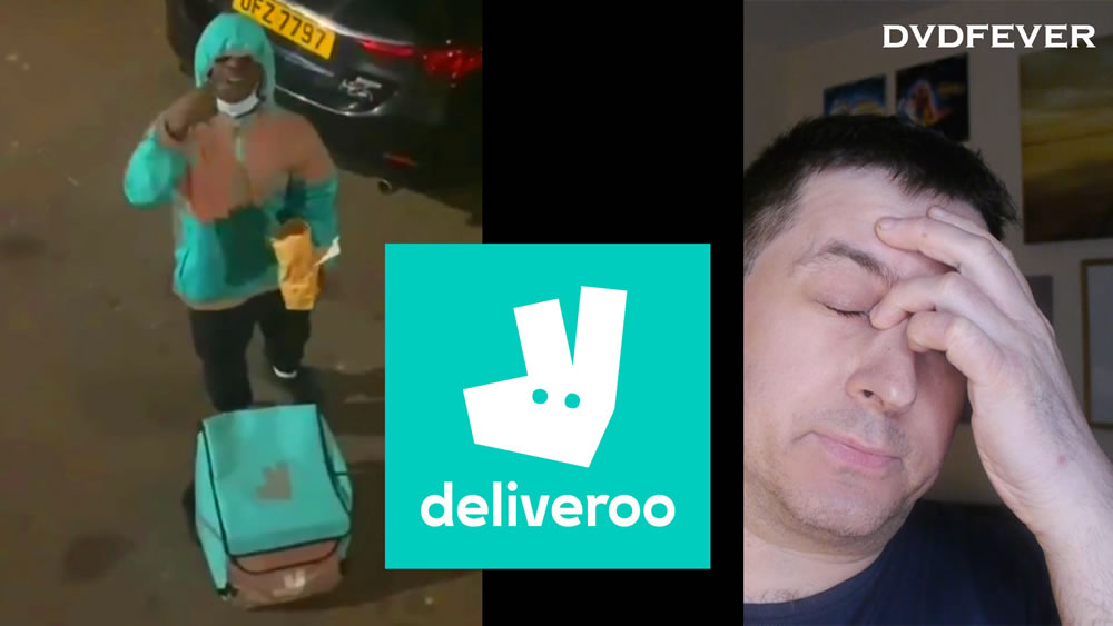 Deliveroo driver THROWS FOOD at a RUDE CUSTOMER!