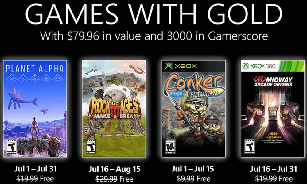 belofte Inleg Alsjeblieft kijk Xbox Games With Gold July 2021 Games – Free Games!