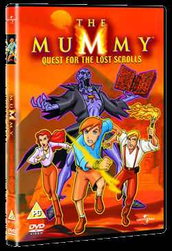The Mummy: Quest for the Lost Scrolls (Animated) on DVD 